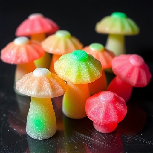 Psilocybin Magic Mushroom Gummies Display
