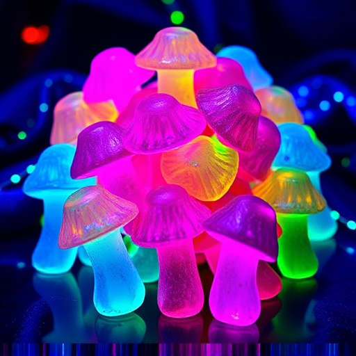 Psilocybin Magic Mushroom Gummies Display