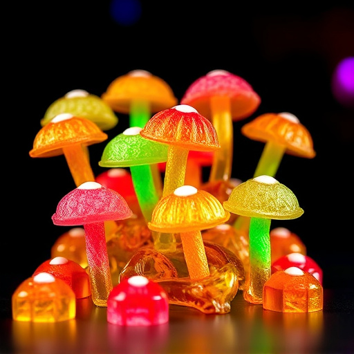 Psilocybin Magic Mushroom Gummies Display