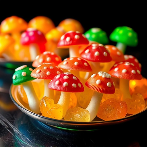 Psilocybin Magic Mushroom Gummies Display