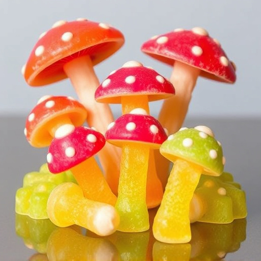 Psilocybin Magic Mushroom Gummies Display