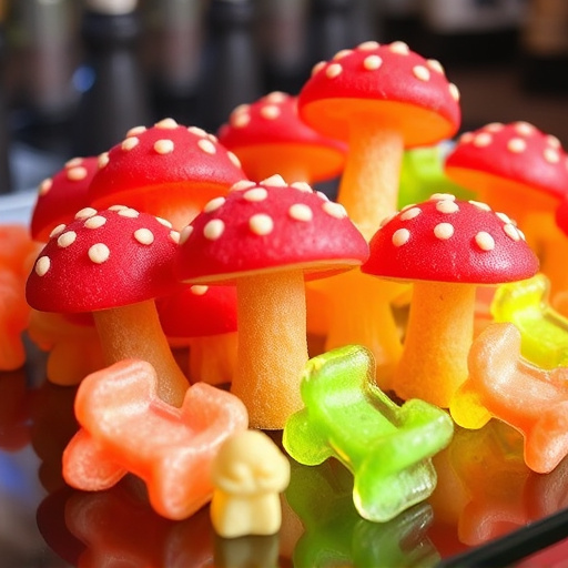 Psilocybin Magic Mushroom Gummies Display