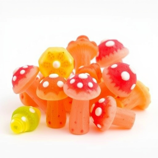 Psilocybin Magic Mushroom Gummies Display