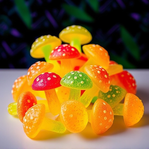 Psilocybin Magic Mushroom Gummies Display
