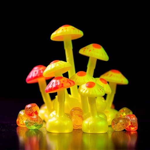 Psilocybin Magic Mushroom Gummies Display