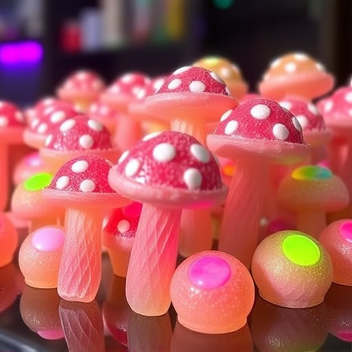 Psilocybin Magic Mushroom Gummies Display
