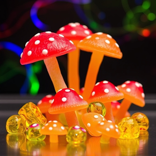Psilocybin Magic Mushroom Gummies Display
