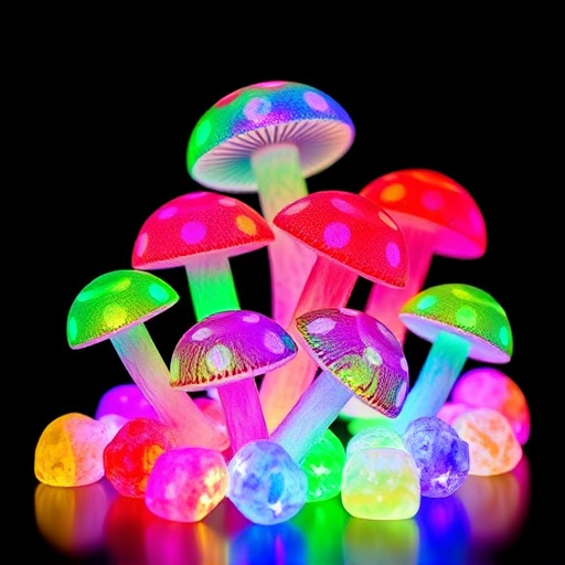 Psilocybin Magic Mushroom Gummies Display