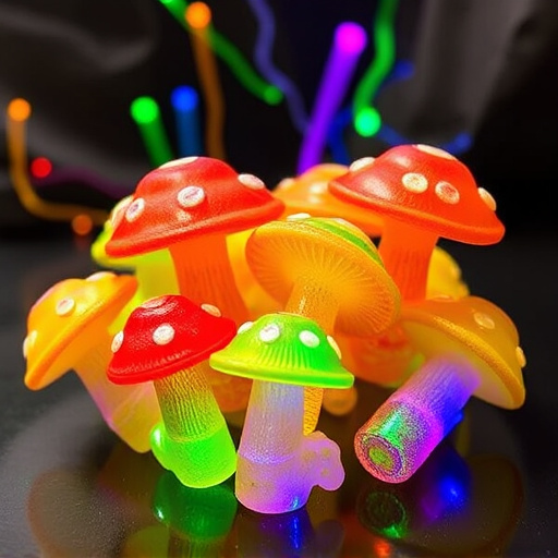 Psilocybin Magic Mushroom Gummies Display
