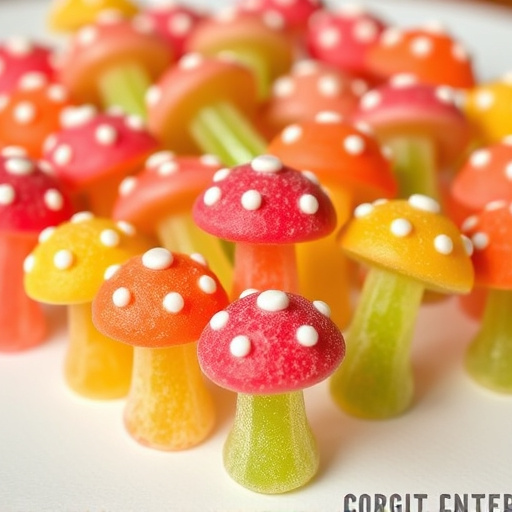 Psilocybin Magic Mushroom Gummies Display