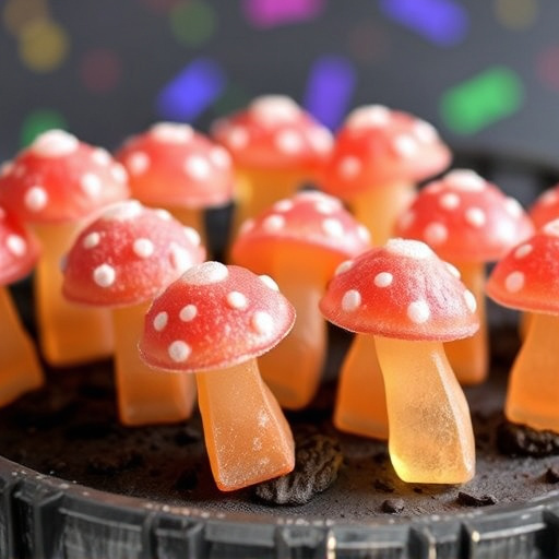 Psilocybin Magic Mushroom Gummies Display