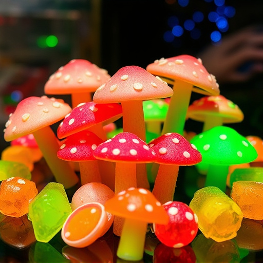 Psilocybin Magic Mushroom Gummies Display