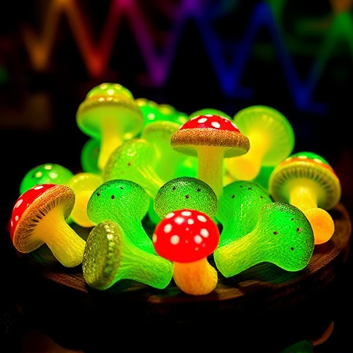Psilocybin Magic Mushroom Gummies Display