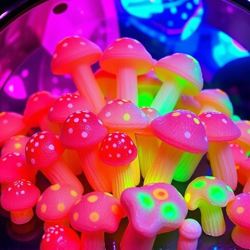 Psilocybin Magic Mushroom Gummies Display
