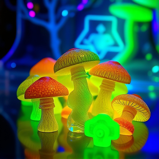 Psilocybin Magic Mushroom Gummies Display