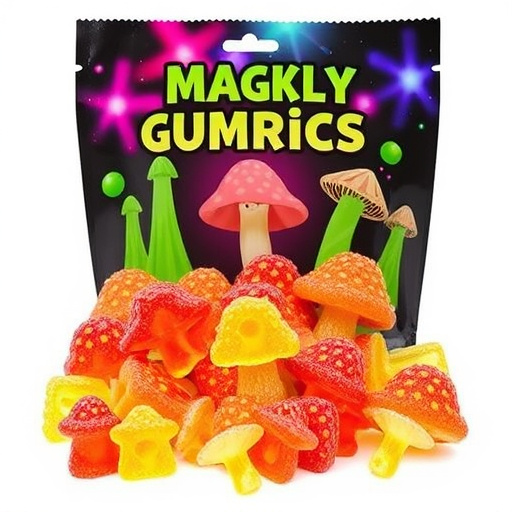Psilocybin Magic Mushroom Gummies Display