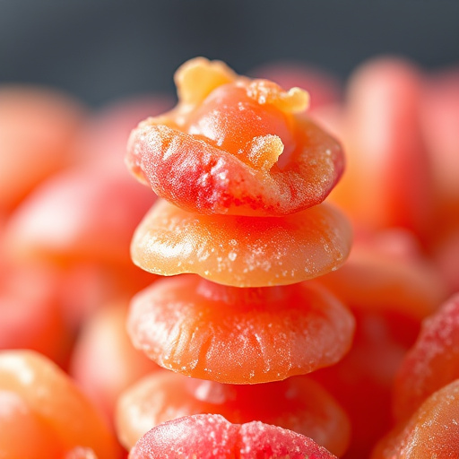 Stacked Magic Mushroom Gummies Macro