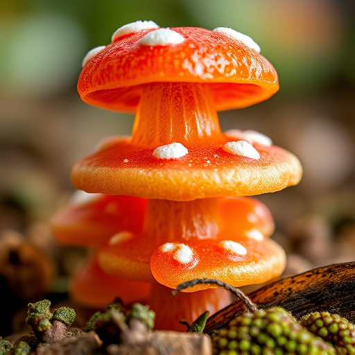 Stacked Magic Mushroom Gummies Macro