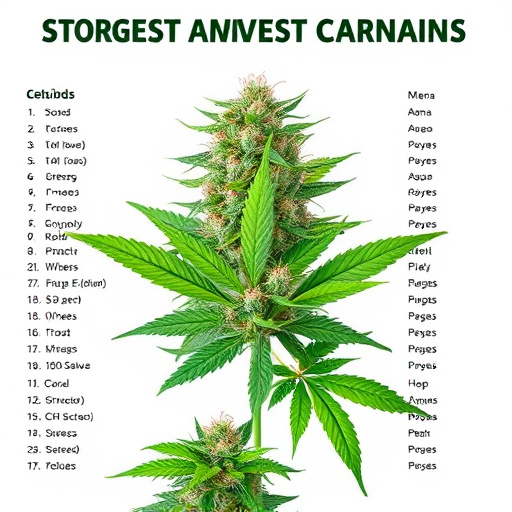 strongest cannabis strains