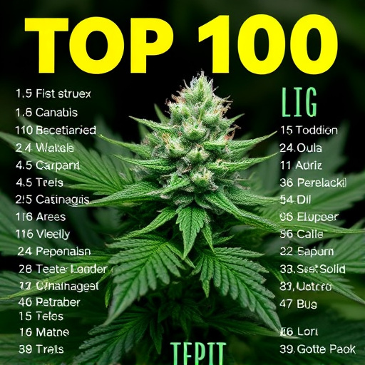 top 100 cannabis strains