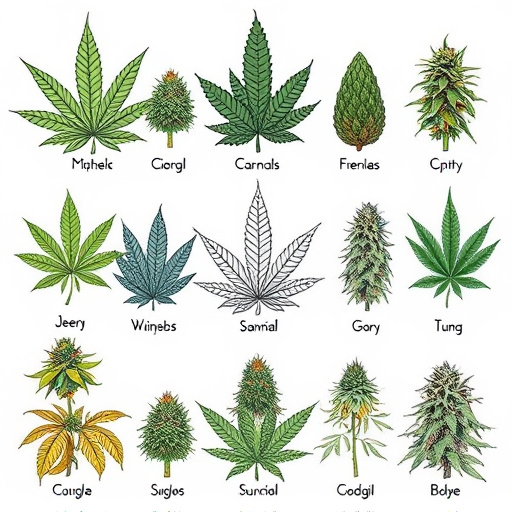 types of cannabis strains