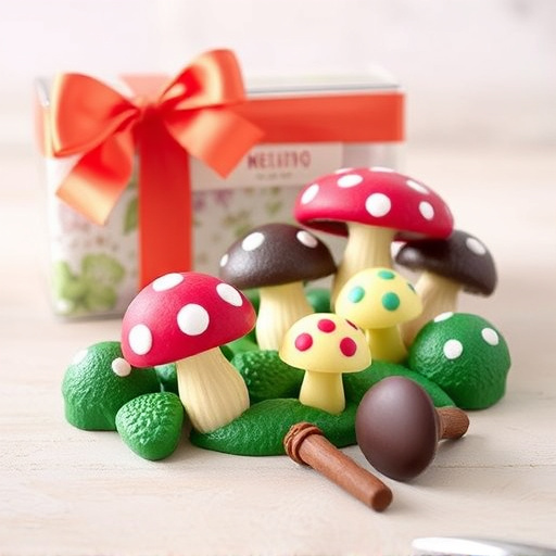 Vibrant Magic Mushroom Chocolates Collection