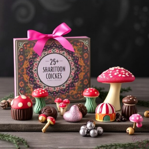 Vibrant Magic Mushroom Chocolates Collection