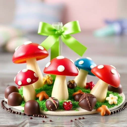 Vibrant Magic Mushroom Chocolates Collection