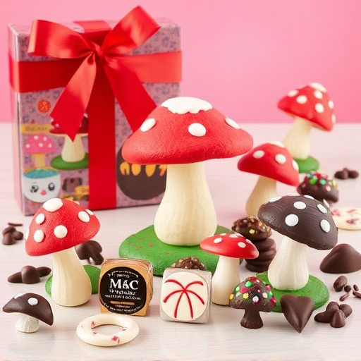 Vibrant Magic Mushroom Chocolates Collection