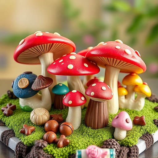 Vibrant Magic Mushroom Chocolates Collection