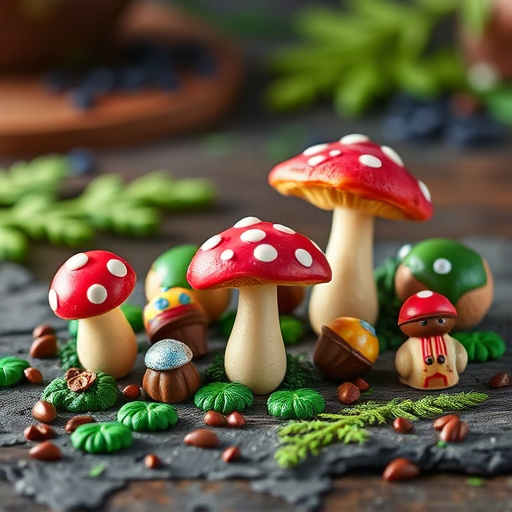 Vibrant Magic Mushroom Chocolates Collection