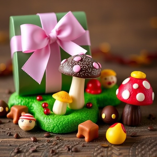 Vibrant Magic Mushroom Chocolates Collection