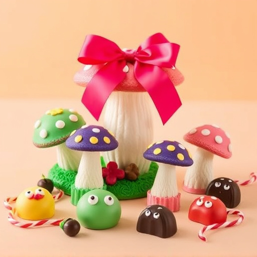 Vibrant Magic Mushroom Chocolates Collection