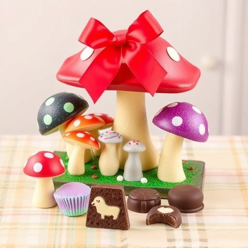 Vibrant Magic Mushroom Chocolates Collection