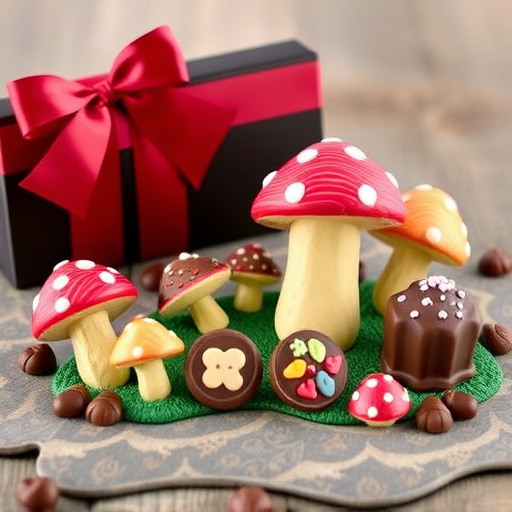 Vibrant Magic Mushroom Chocolates Collection