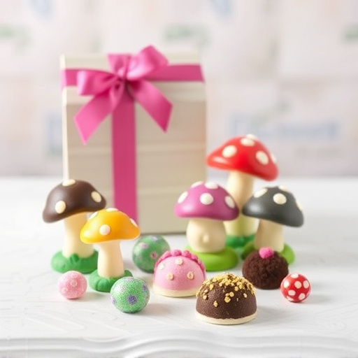 Vibrant Magic Mushroom Chocolates Collection