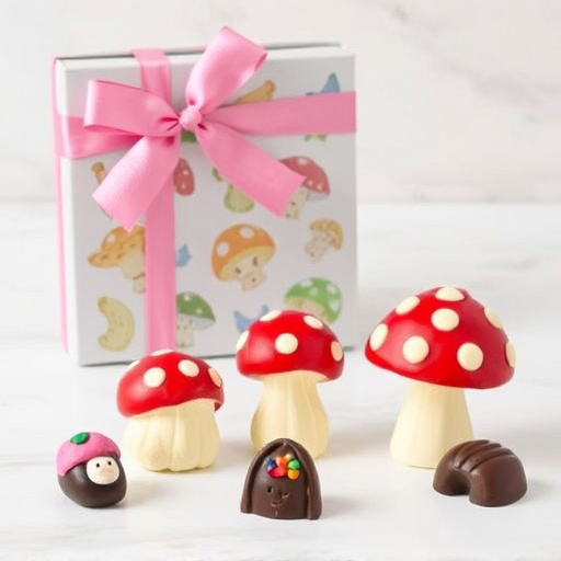 Vibrant Magic Mushroom Chocolates Collection