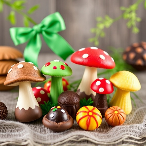 Vibrant Magic Mushroom Chocolates Collection