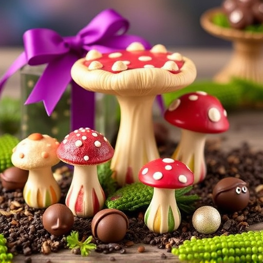 Vibrant Magic Mushroom Chocolates Collection