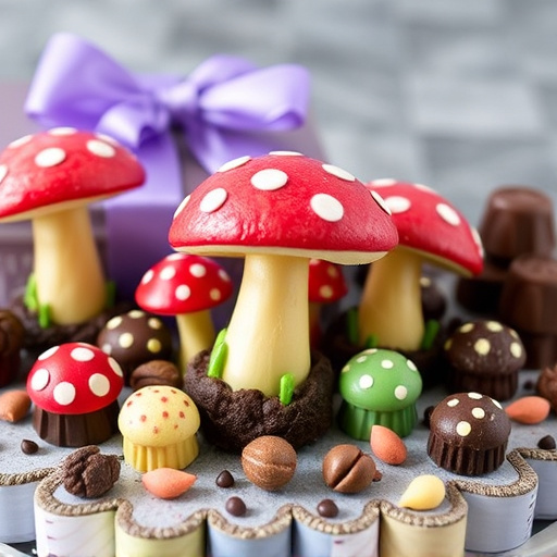 Vibrant Magic Mushroom Chocolates Collection