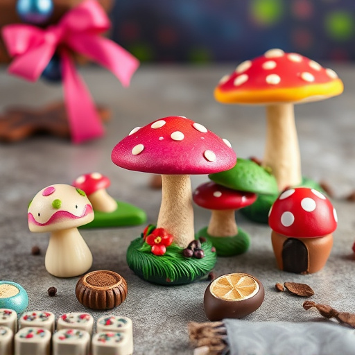 Vibrant Magic Mushroom Chocolates Collection
