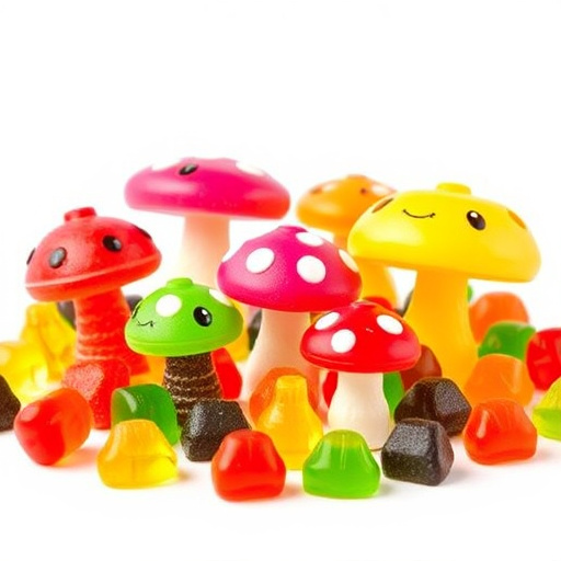 Vibrant Magic Mushroom Gummies Collection