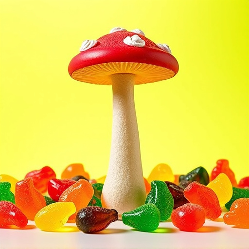 Vibrant Magic Mushroom Gummies Collection