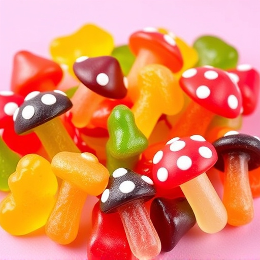 Vibrant Magic Mushroom Gummies Collection
