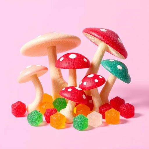 Vibrant Magic Mushroom Gummies Collection