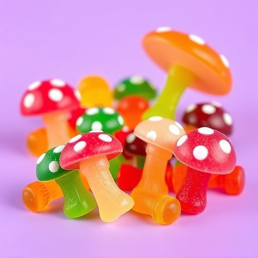 Vibrant Magic Mushroom Gummies Collection
