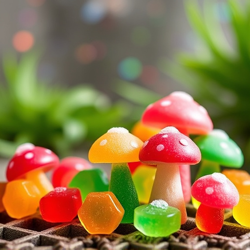 Vibrant Magic Mushroom Gummies Collection
