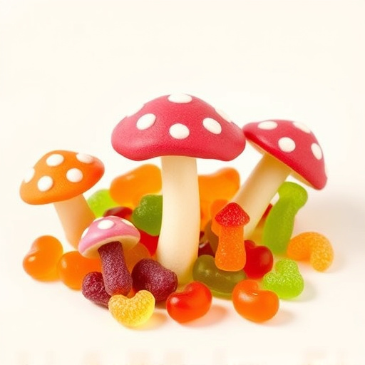 Vibrant Magic Mushroom Gummies Collection