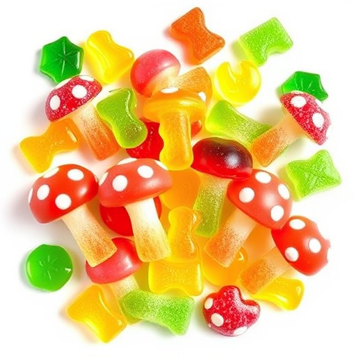Vibrant Magic Mushroom Gummies Collection