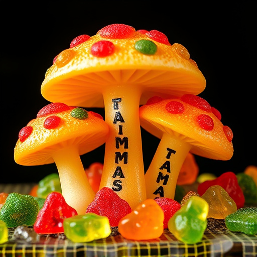 Vibrant Magic Mushroom Gummies Collection